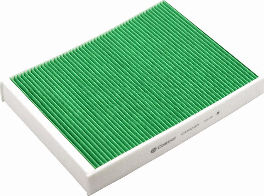 Castrol Filters CC0340 - Фільтр, повітря у внутрішній простір autocars.com.ua