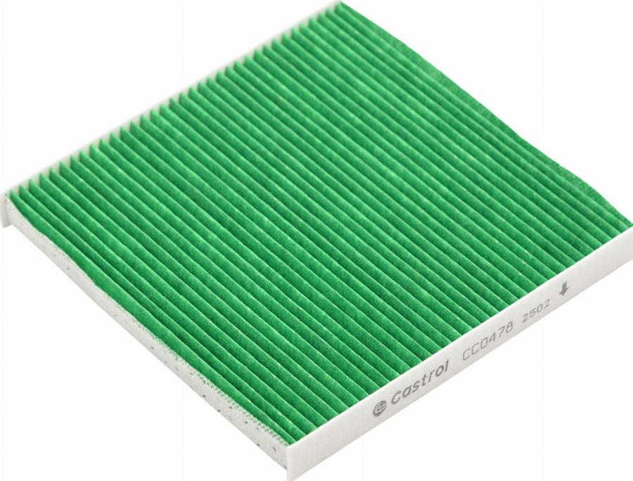 Castrol Filters CC0478 - Фільтр, повітря у внутрішній простір autocars.com.ua