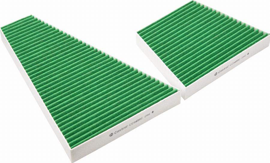 Castrol Filters CC0489C - Фільтр, повітря у внутрішній простір autocars.com.ua