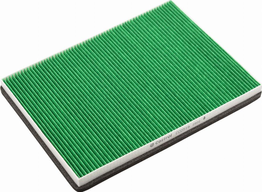 Castrol Filters CC0516 - Фільтр, повітря у внутрішній простір autocars.com.ua