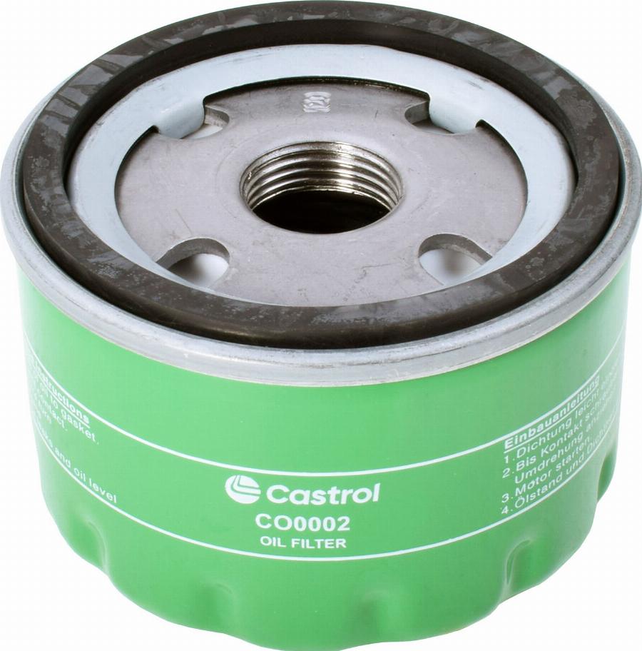 Castrol Filters CO0002 - Масляний фільтр autocars.com.ua