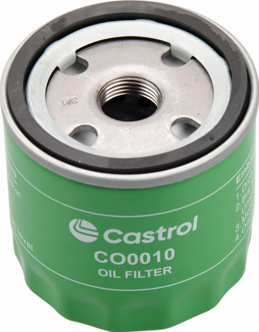 Castrol Filters CO0010 - Масляний фільтр autocars.com.ua