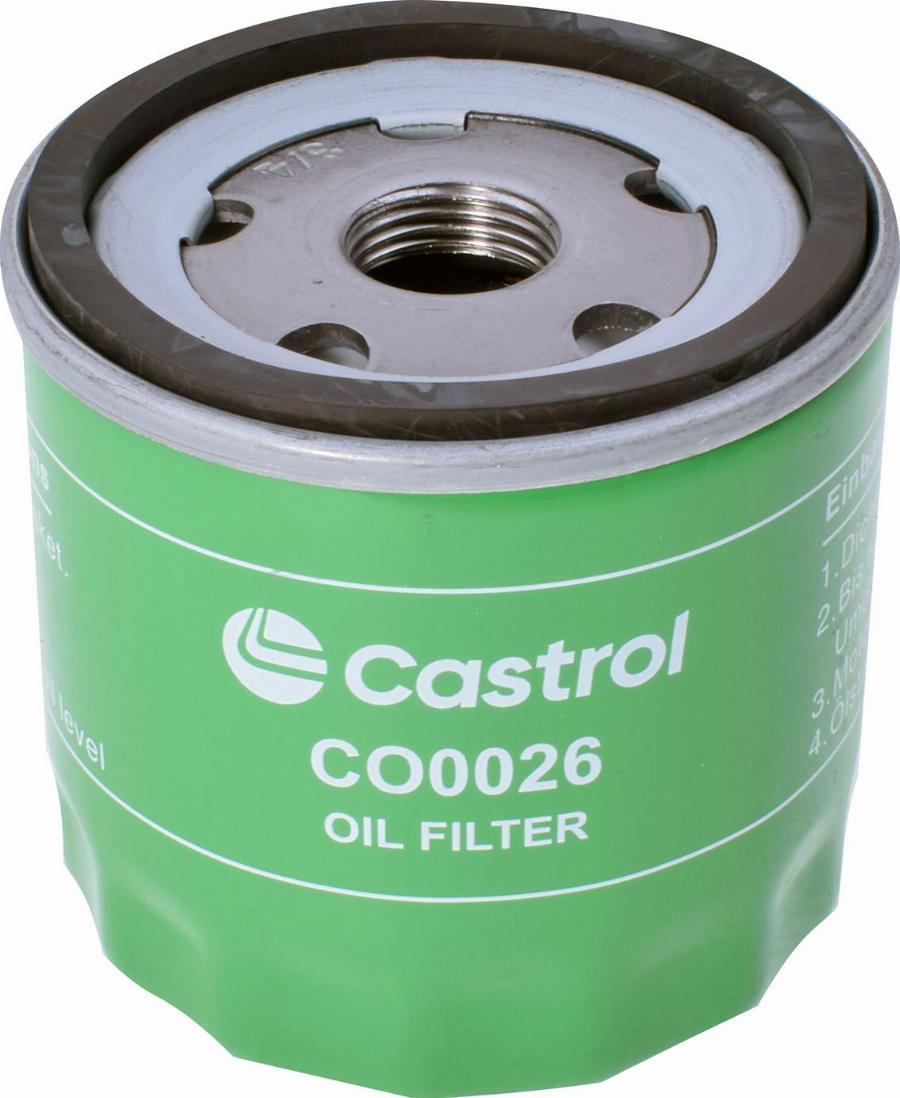 Castrol Filters CO0026 - Масляний фільтр autocars.com.ua