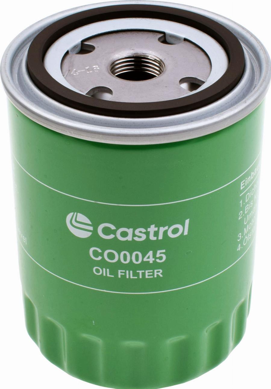 Castrol Filters CO0045 - Масляний фільтр autocars.com.ua