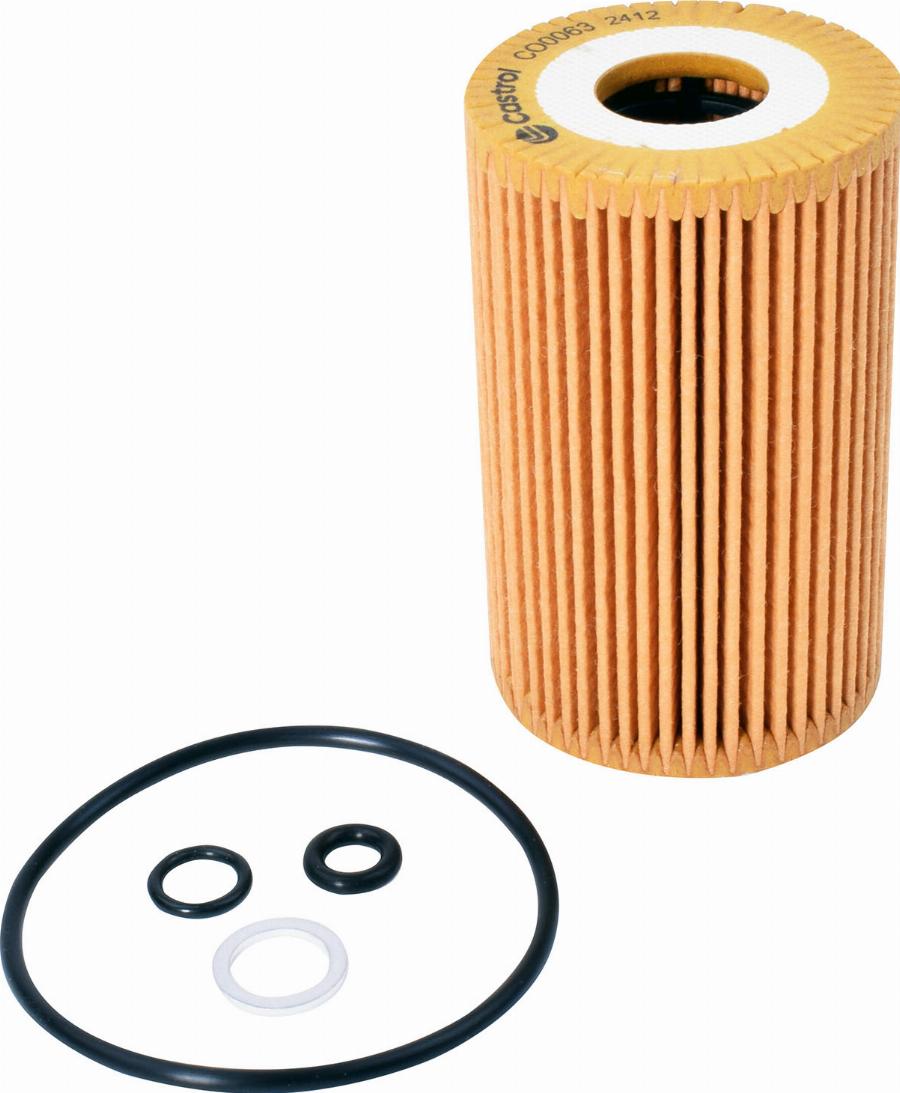 Castrol Filters CO0063 - Масляний фільтр autocars.com.ua