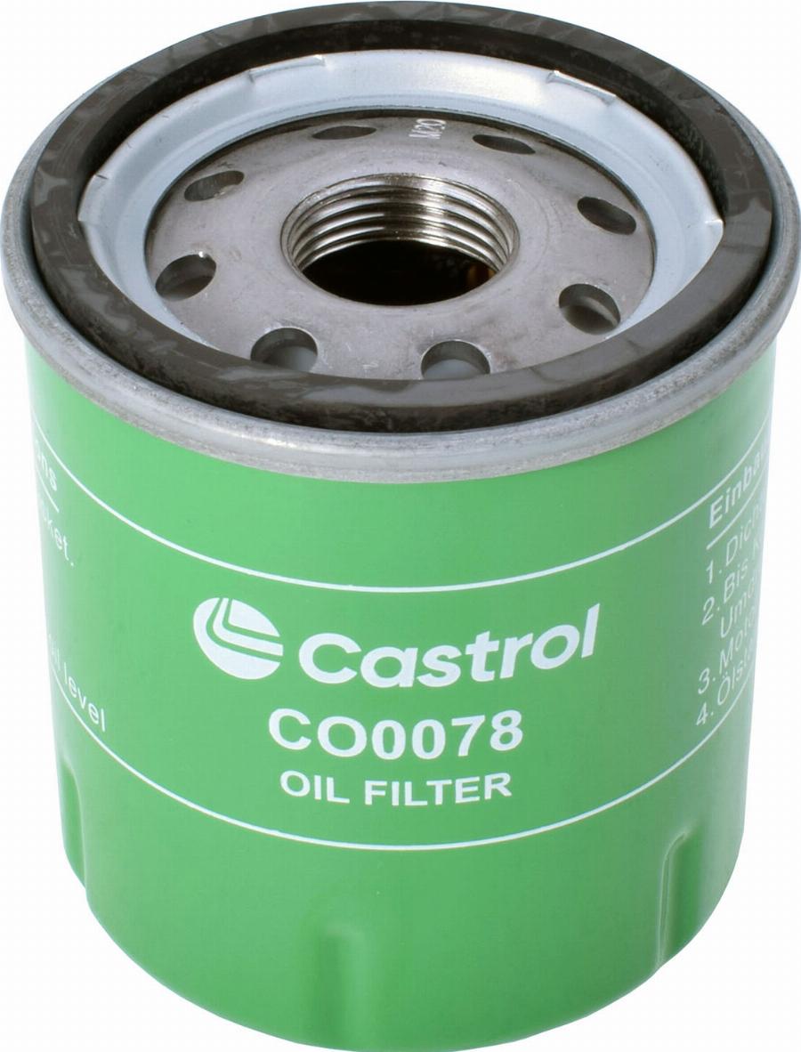 Castrol Filters CO0078 - Масляний фільтр autocars.com.ua