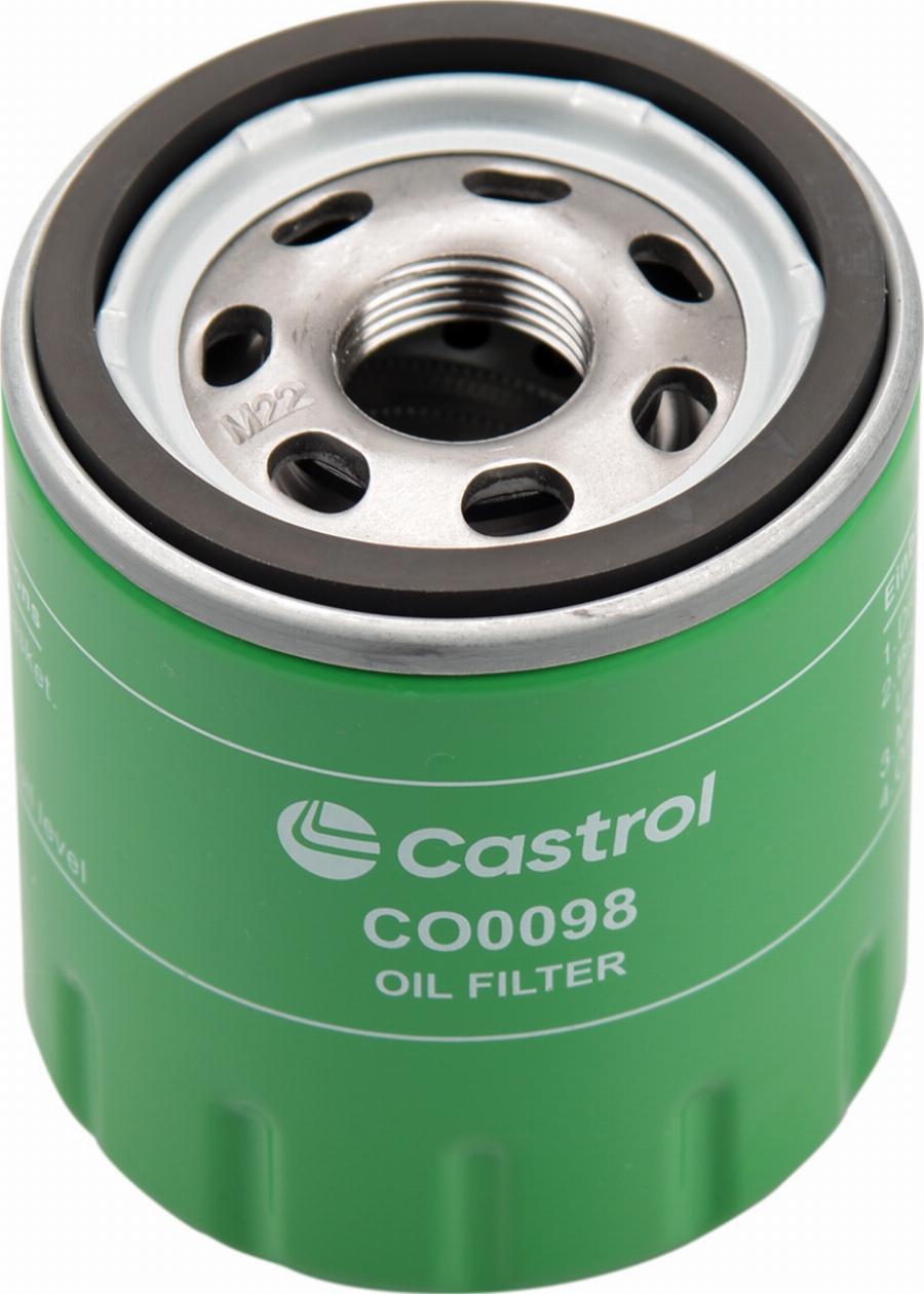 Castrol Filters CO0098 - Масляний фільтр autocars.com.ua