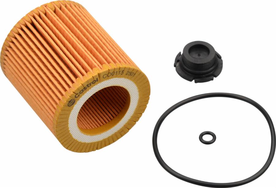 Castrol Filters CO0115 - Масляний фільтр autocars.com.ua