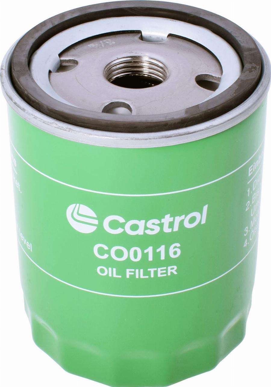 Castrol Filters CO0116 - Масляний фільтр autocars.com.ua