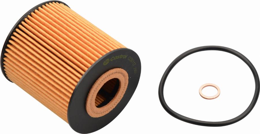 Castrol Filters CO0117 - Масляний фільтр autocars.com.ua
