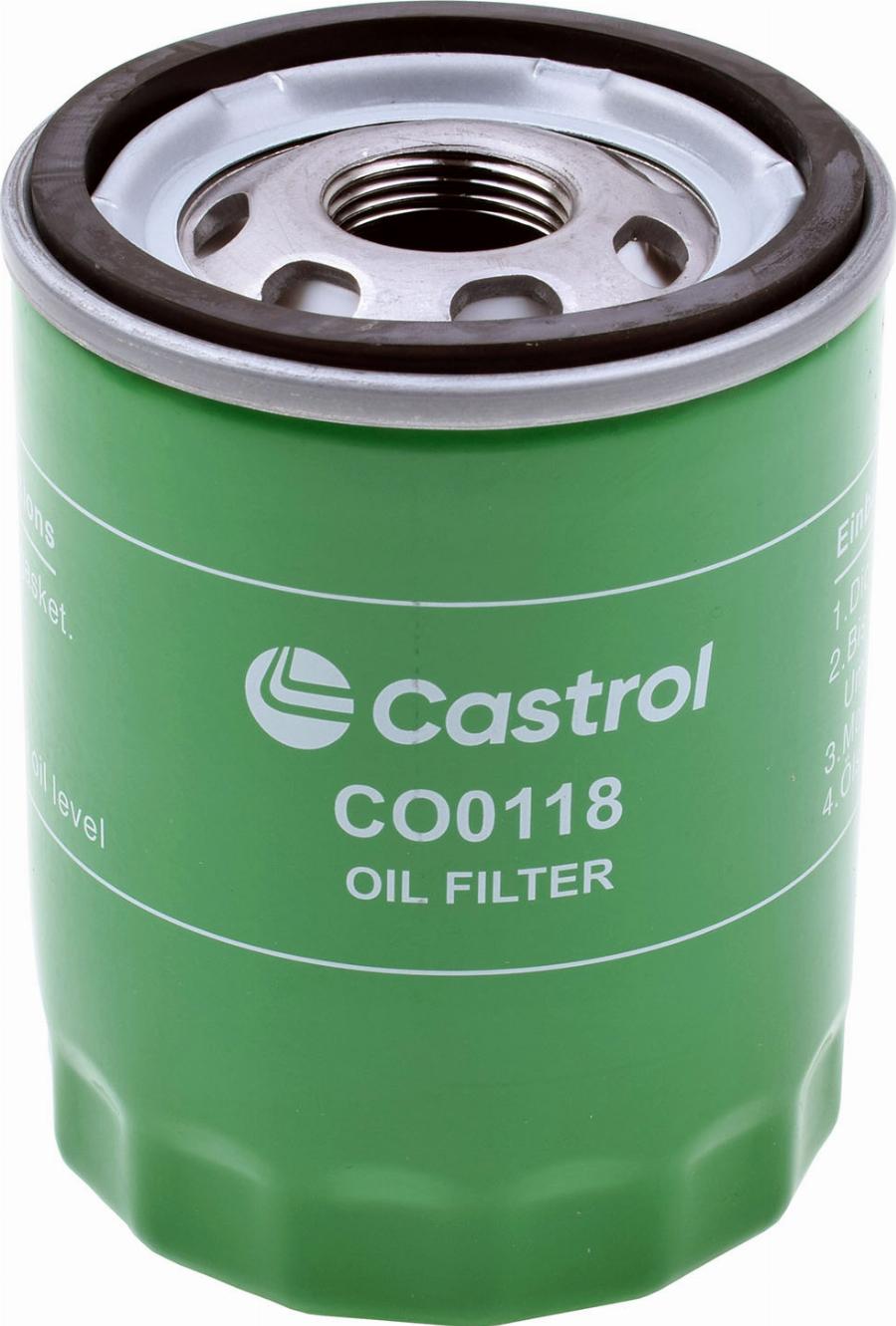 Castrol Filters CO0118 - Масляний фільтр autocars.com.ua