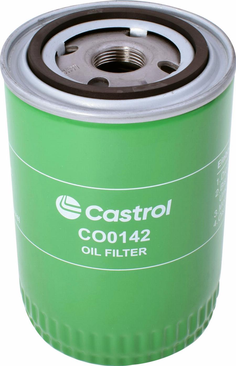 Castrol Filters CO0142 - Масляний фільтр autocars.com.ua
