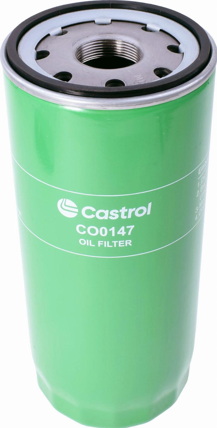 Castrol Filters CO0147 - Масляний фільтр autocars.com.ua