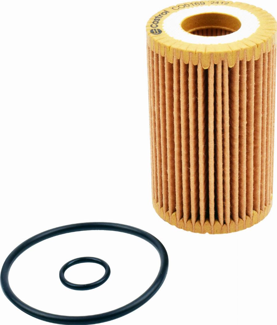 Castrol Filters CO0169 - Масляний фільтр autocars.com.ua