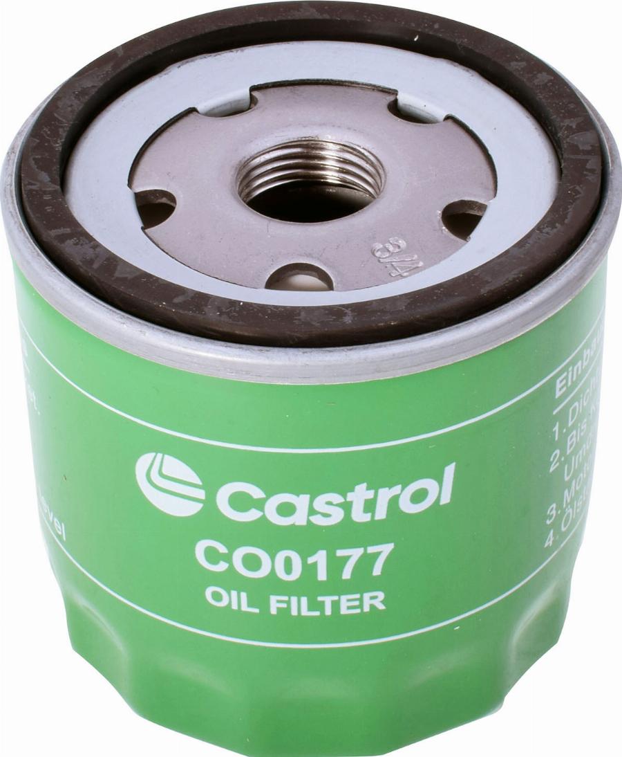 Castrol Filters CO0177 - Масляний фільтр autocars.com.ua