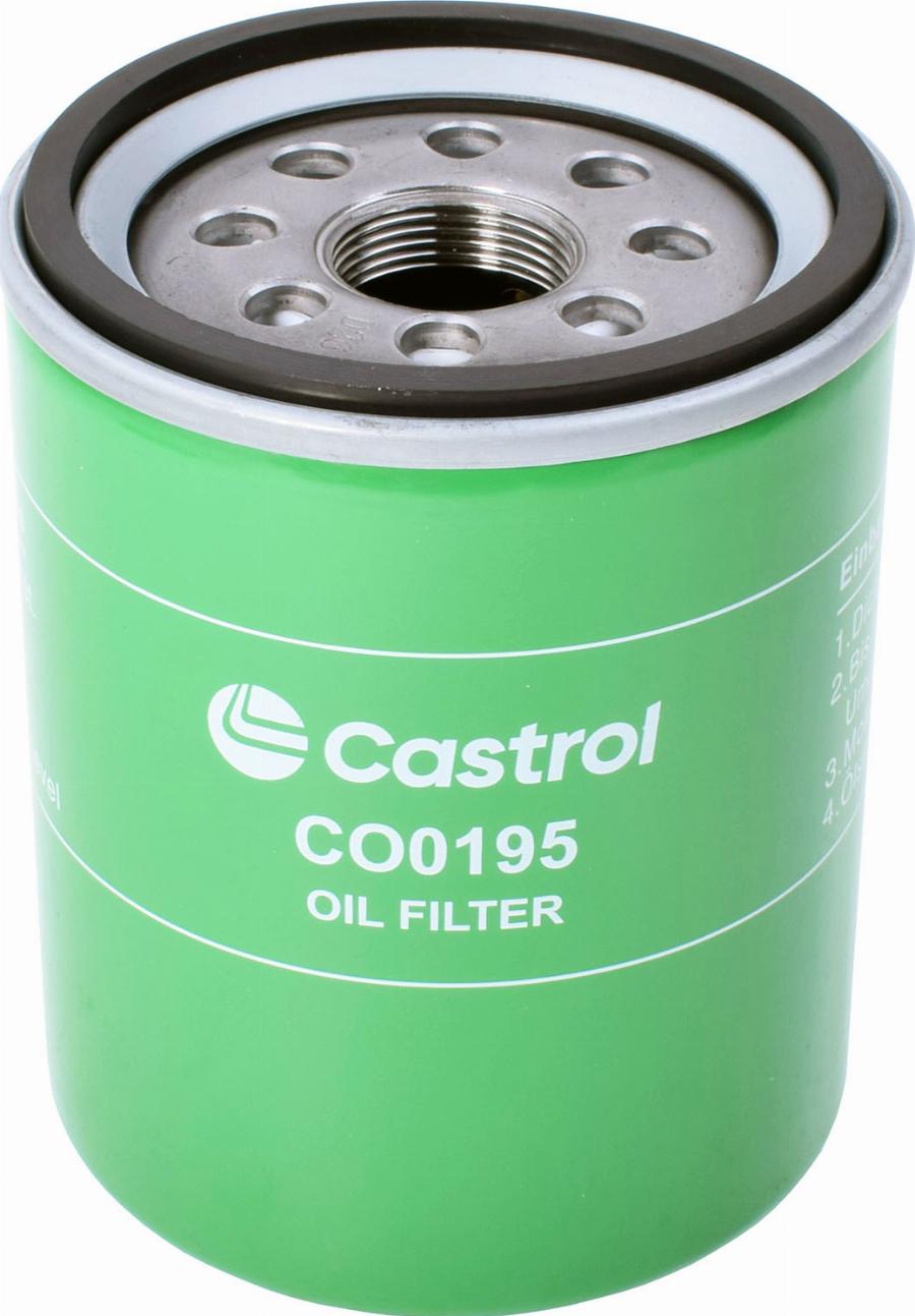Castrol Filters CO0195 - Масляний фільтр autocars.com.ua