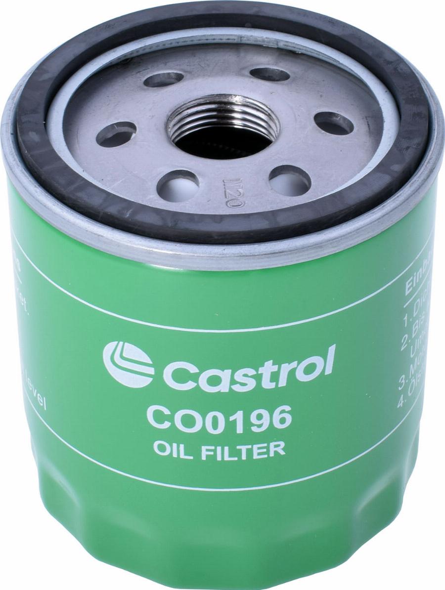 Castrol Filters CO0196 - Масляний фільтр autocars.com.ua