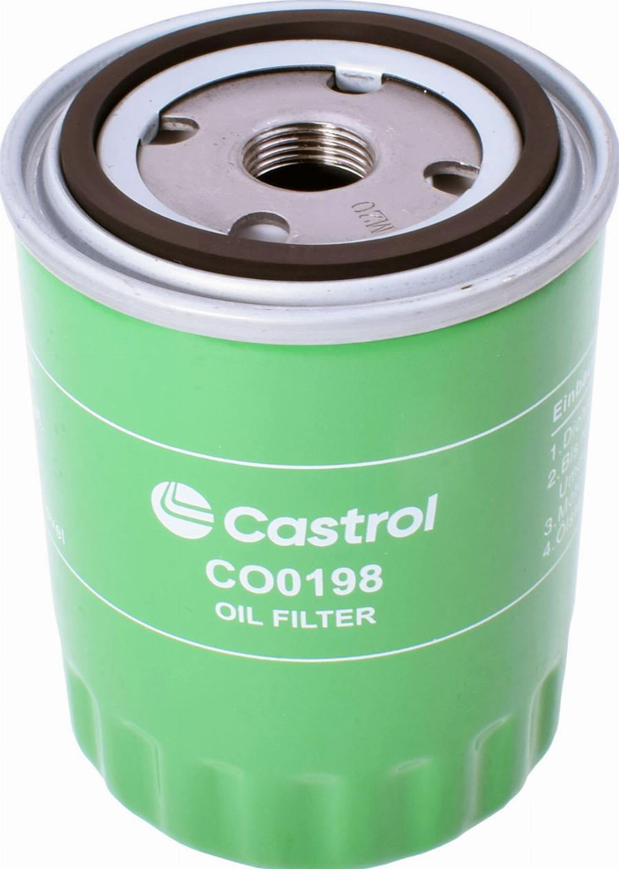 Castrol Filters CO0198 - Масляний фільтр autocars.com.ua