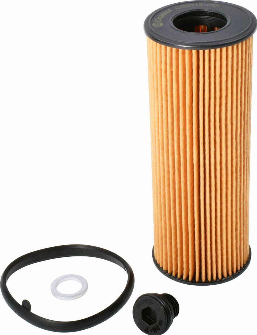 Castrol Filters CO0312 - Масляний фільтр autocars.com.ua