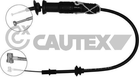 Cautex 010083 - Трос, управління зчепленням autocars.com.ua