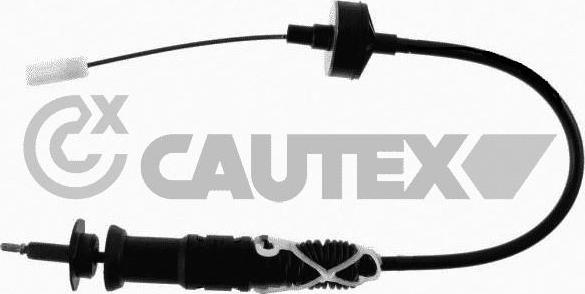 Cautex 010092 - Трос, управління зчепленням autocars.com.ua