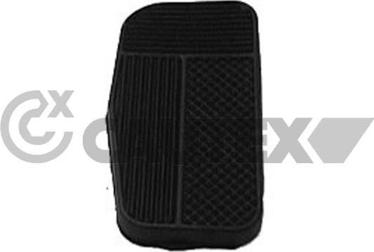 Cautex 010160 - Педальні накладка, педаль гальма autocars.com.ua