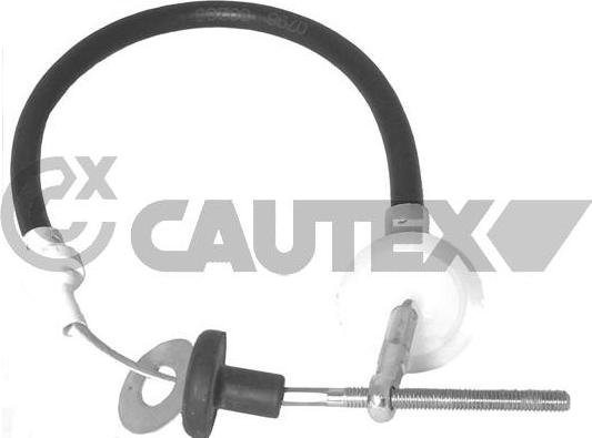 Cautex 013337 - Трос, управління зчепленням autocars.com.ua