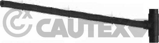 Cautex 016014 - Шланг, вентиляція картера autocars.com.ua