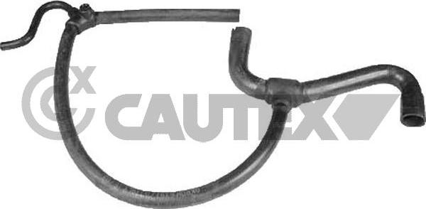 Cautex 016752 - Шланг радіатора autocars.com.ua