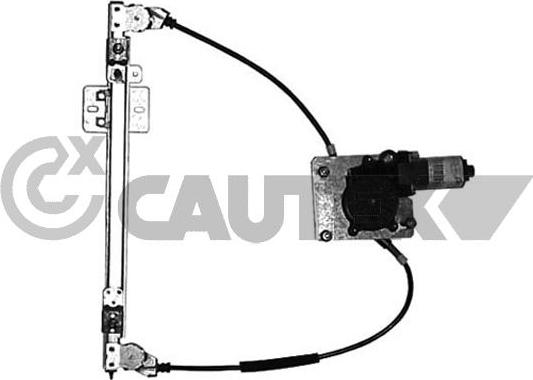 Cautex 017319 - Підйомний пристрій для вікон autocars.com.ua