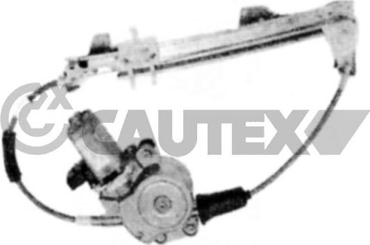 Cautex 017358 - Підйомний пристрій для вікон autocars.com.ua