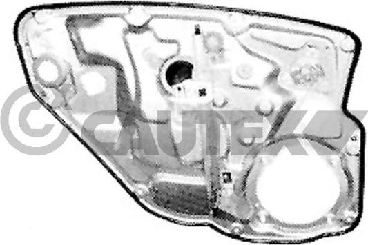 Cautex 017472 - Підйомний пристрій для вікон autocars.com.ua