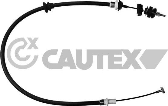 Cautex 018211 - Трос, управління зчепленням autocars.com.ua