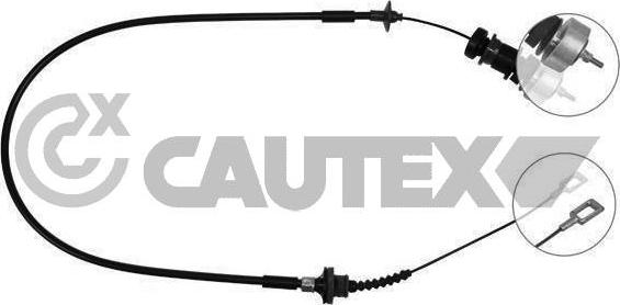 Cautex 018935 - Трос, управління зчепленням autocars.com.ua