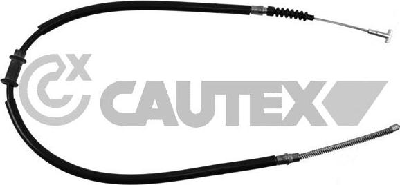 Cautex 018966 - Трос, гальмівна система autocars.com.ua