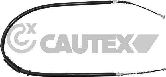 Cautex 018969 - Трос, гальмівна система autocars.com.ua