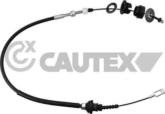 Cautex 019024 - Трос, управління зчепленням autocars.com.ua