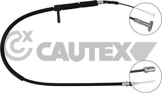 Cautex 019032 - Трос, гальмівна система autocars.com.ua