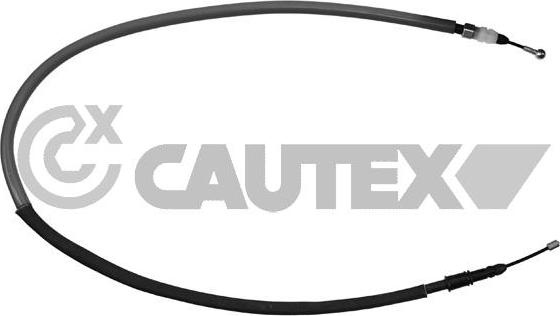 Cautex 019051 - Трос, гальмівна система autocars.com.ua