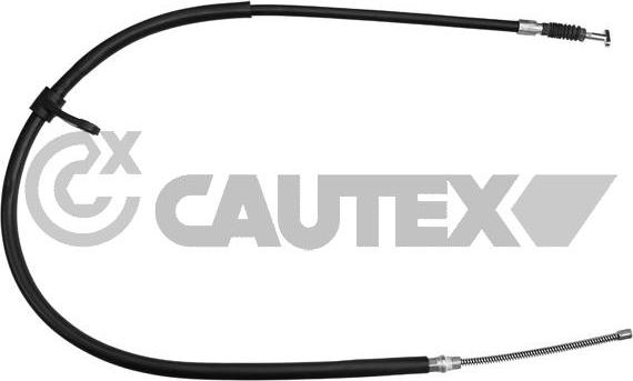 Cautex 019053 - Трос, гальмівна система autocars.com.ua