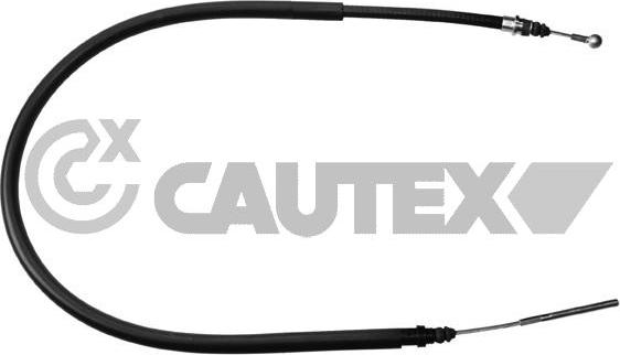 Cautex 019065 - Трос, гальмівна система autocars.com.ua