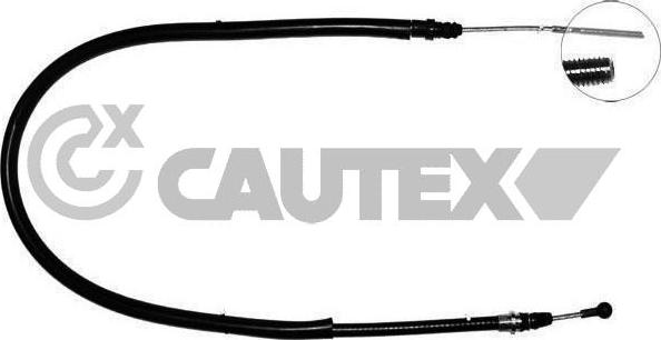 Cautex 019066 - Трос, гальмівна система autocars.com.ua