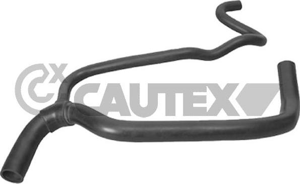 Cautex 021124 - Шланг радіатора autocars.com.ua