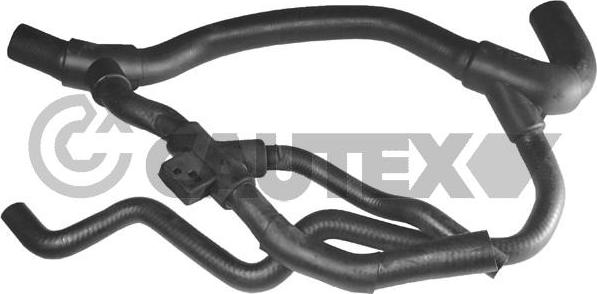 Cautex 021125 - Шланг радіатора autocars.com.ua