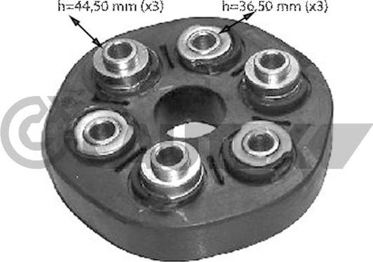 Cautex 021498 - Шарнір, поздовжній вал autocars.com.ua