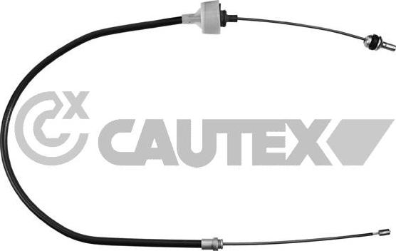 Cautex 023536 - Трос, управління зчепленням autocars.com.ua