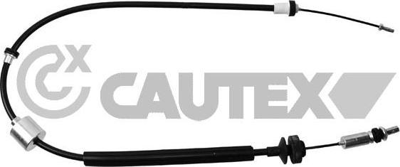 Cautex 025426 - Трос, управління зчепленням autocars.com.ua