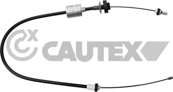 Cautex 025930 - Трос, управління зчепленням autocars.com.ua