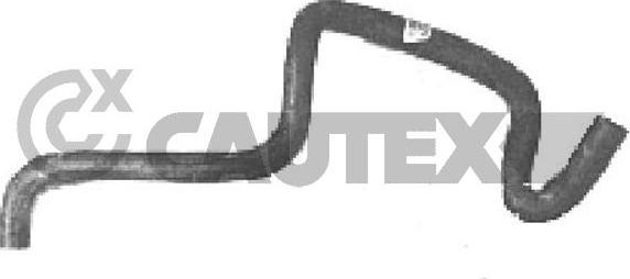 Cautex 026198 - Шланг радіатора autocars.com.ua