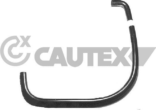 Cautex 026396 - Шланг радіатора autocars.com.ua